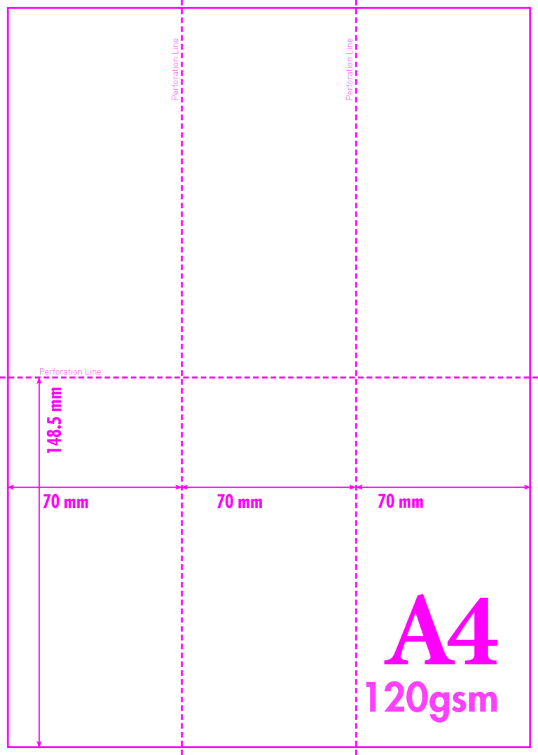 Micro perforated tickets