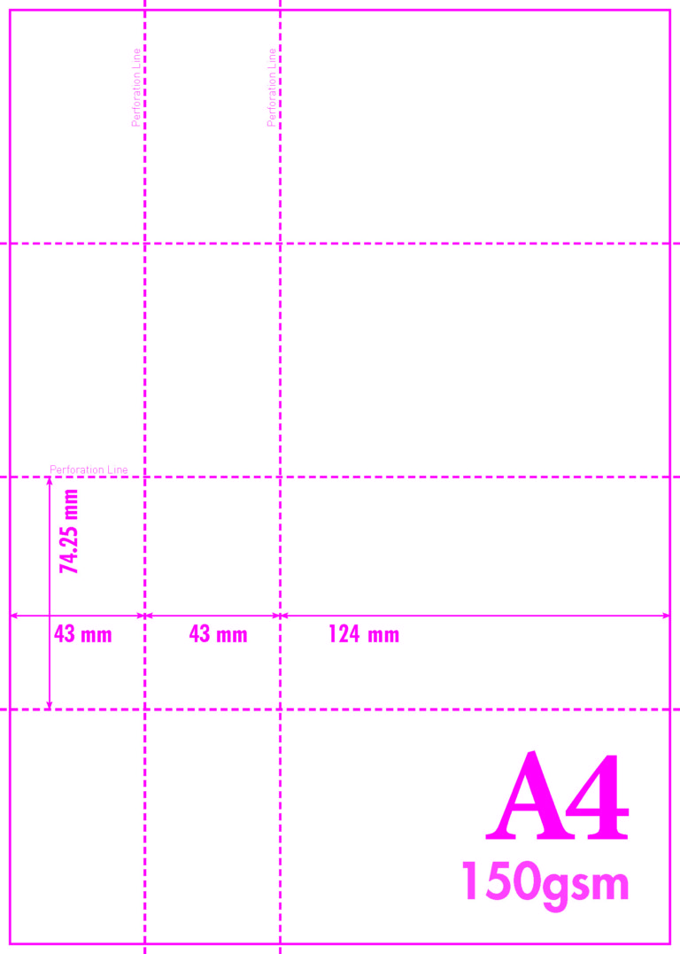 Perforated Event Tickets