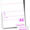 A4 to 4 sheets