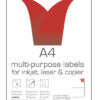 Multi Purpose Label 2 per sheet